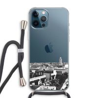Marrakech Skyline : iPhone 12 Pro Max Transparant Hoesje met koord