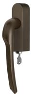 Formani Rivio by Gensler GL102-DKLOCK-O draaikiepgarnituur afsluitbaar rechtsdraaiend - brons Formani Rivio by Gensler GL102-DKLOCK-O draaikiepgarnituur afsluitbaar rechtsdraaiend - brons