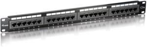 Equip 19" 24-poorts Patch Paneel CAT5e 1U