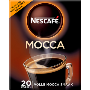 Nescafe Mocca oploskoffie  20 zakjes bij Jumbo