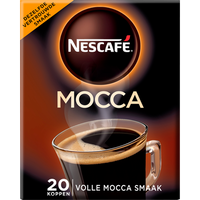 Nescafe Mocca oploskoffie  20 zakjes bij Jumbo