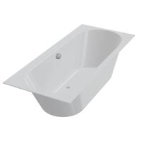 Ligbad Beterbad Xenz Madeira 180x80 cm Inclusief Badpoten Wit Ligbad Beterbad Xenz Madeira 180x80 cm Inclusief Badpoten Wit