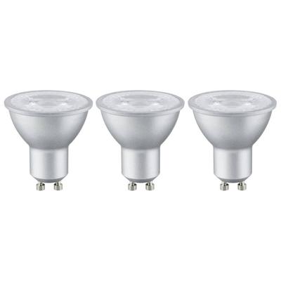 Paulmann 28581 LED-lamp Energielabel G (A - G) GU10 4 W Warmwit (Ø x h) 51 mm x 55 mm 3 stuk(s)