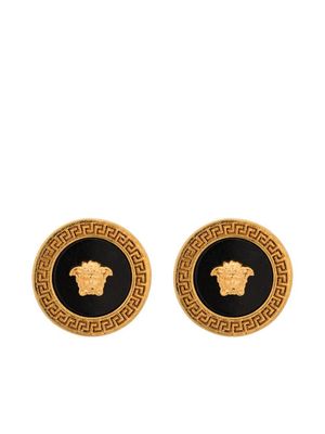 Versace puces d'oreilles Medusa à fini émaillé