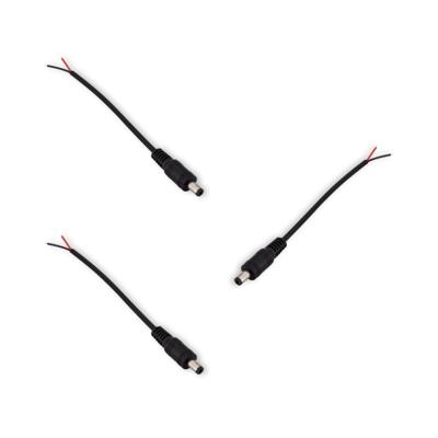 3x DC connector type man 15 cm