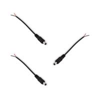 3x DC connector type man 15 cm