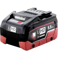 Metabo LiHD Akkupack 18 V - 5,5 Ah AIR COOLED 625368000 Gereedschapsaccu 18 V 5.5 Ah LiHD - thumbnail