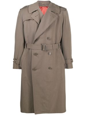 A.N.G.E.L.O. Vintage Cult trench à boutonnière croisée (années 1950) - Tons neutres