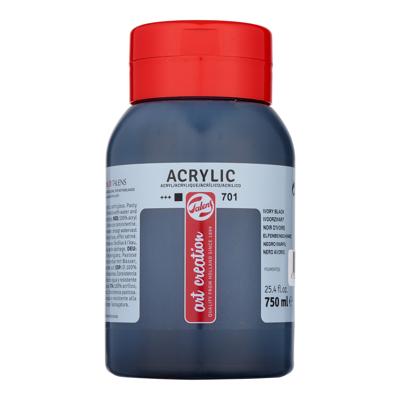 Royal Talens Talens Art Creation Acrylverf Pot 750 ml - Ivoorzwart 701