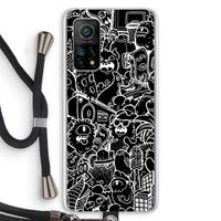 Vexx Black City : Xiaomi Mi 10T 5G Transparant Hoesje met koord