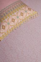 Pip Studio Pip Studio Leafy Hoeslaken - Roze 100 x 200/210/220 cm Hoek hoogte: 30 cm Pip Studio Pip Studio Leafy Hoeslaken - Roze 100 x 200/210/220 cm Hoek hoogte: 30 cm
