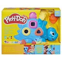 Play-Doh Starters Dino Shapes and Colors, lavoretti con pasta modellabile per bambini, dai 2 anni in su