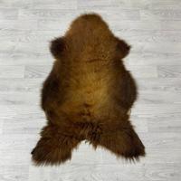 Schapenvacht Scandinavian bruin 110x75cm M - thumbnail