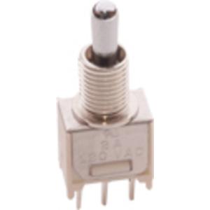 C & K Switches T101MH9AVBE Tuimelschakelaar 20 V/AC, 20 V/DC 0.4 A 1x aan/aan 1 stuk(s) Bulk