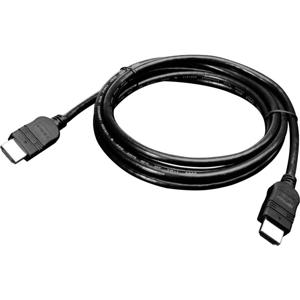 Lenovo 0B47070 HDMI-kabel HDMI Aansluitkabel HDMI-A-stekker, HDMI-A-stekker 2.00 m Zwart 4K UHD