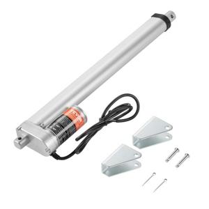 VEVOR 1500N Lineaire actuator DC 12V Lineaire aandrijving IP54 Elektrische lineaire motor 300 mm Slaglengte Geluidsniveau ≤ 60 dB Elektrische deuropener 5 mm/s Rijsnelheid Lineaire technologie Aanpassing Aandrijving