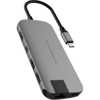 Hyper Drive SLIM 8-in-1 USB-C Hub dockingstation - thumbnail