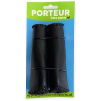 Porteur Handvatten Porteur leer wing zwart