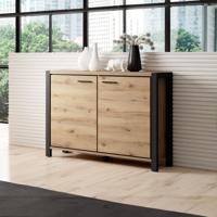 Home365 Dressoir Akven - 2-deurs - Wotan Eiken