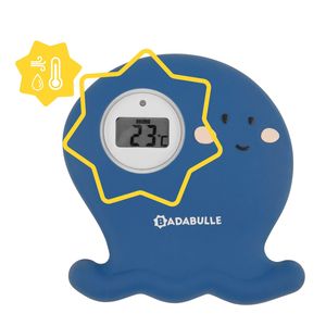 Bad- en sfeerthermometer BADABULLE Poulpe blauw