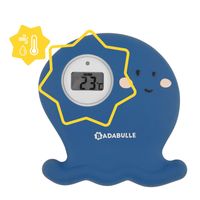 Bad- en sfeerthermometer BADABULLE Poulpe blauw - thumbnail