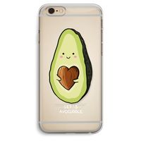 Avocuddle: iPhone 6 Plus / 6S Plus Transparant Hoesje