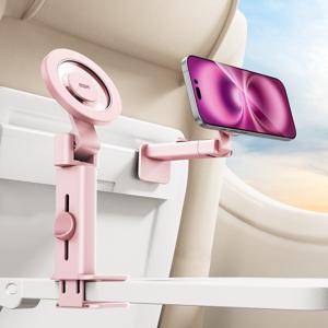 Airplane Phone Holder Mount (HaloLock) - Pink