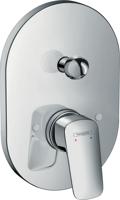 Hansgrohe Logis ééngreeps badmengkraan afbouwdee voor inbouwdeel 31741180, chroom