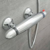 SCHÜTTE douchemengkraan thermostatisch supra chroomkleurig