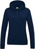 Just Cool JH001F Women´s College Hoodie - New French Navy - XS