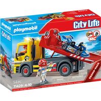 PLAYMOBIL City Life - Sleepdienst constructiespeelgoed 71429 - thumbnail