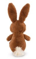 Nici konijn/haas pluche knuffel - bruin - 25 cm - Knuffeldier - thumbnail