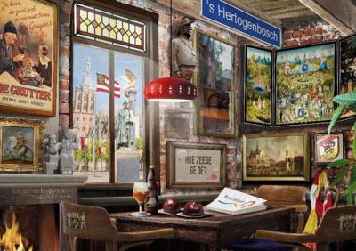 Bossch Caf√© Puzzel 1000 Stukjes