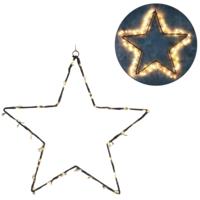 Kerstster LED bruin 40 cm | 5 stuks