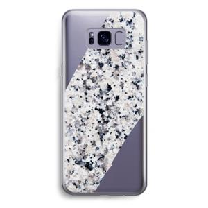 Gespikkelde marmer: Samsung Galaxy S8 Plus Transparant Hoesje