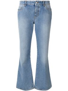 Alexander McQueen jean évasé - Bleu