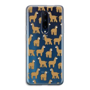 Alpacas: OnePlus 7 Pro Transparant Hoesje