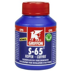 Griffon Soldeermiddel S65 Kiwa flacon à 80 ml 1230142
