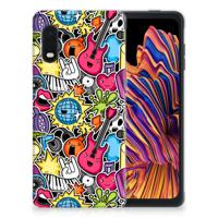 Samsung Xcover Pro | Sillicone Back Cover | Punk Rock