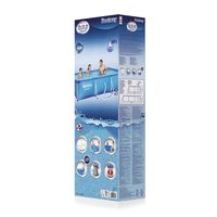 Bestway Zwembad - Incl. Filterpomp - 300 x 201 x 66 CM - 3300 L Inhoud - PVC - Blauw - thumbnail