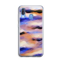 Donkere Wolken: Samsung Galaxy A40 Transparant Hoesje