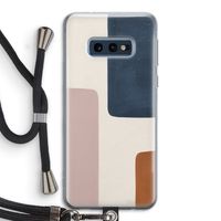 Geo #5: Samsung Galaxy S10e Transparant Hoesje met koord