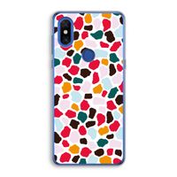 Colored Giraffe: Xiaomi Mi Mix 3 Transparant Hoesje