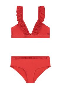 Shiwi Zomer bikini meisjes - hibiscus rood - Bella - triangel set