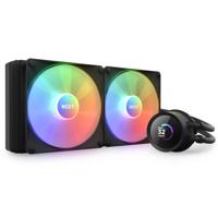 NZXT Kraken 280 RGB Processor Alles-in-één vloeistofkoeler 14 cm Zwart 1 stuk(s) - thumbnail