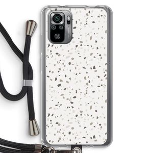 Terrazzo N°14: Xiaomi Redmi Note 10S Transparant Hoesje met koord