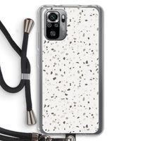 Terrazzo N°14: Xiaomi Redmi Note 10S Transparant Hoesje met koord