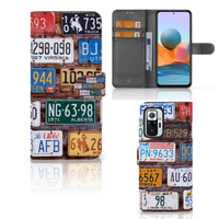 Xiaomi Redmi Note 10 Pro Telefoonhoesje met foto Kentekenplaten