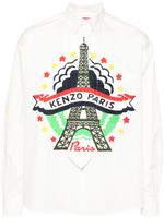 Kenzo chemise Drawn Varsity Tie - Blanc - thumbnail