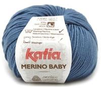 Katia Merino Baby 044 Medium Blauw